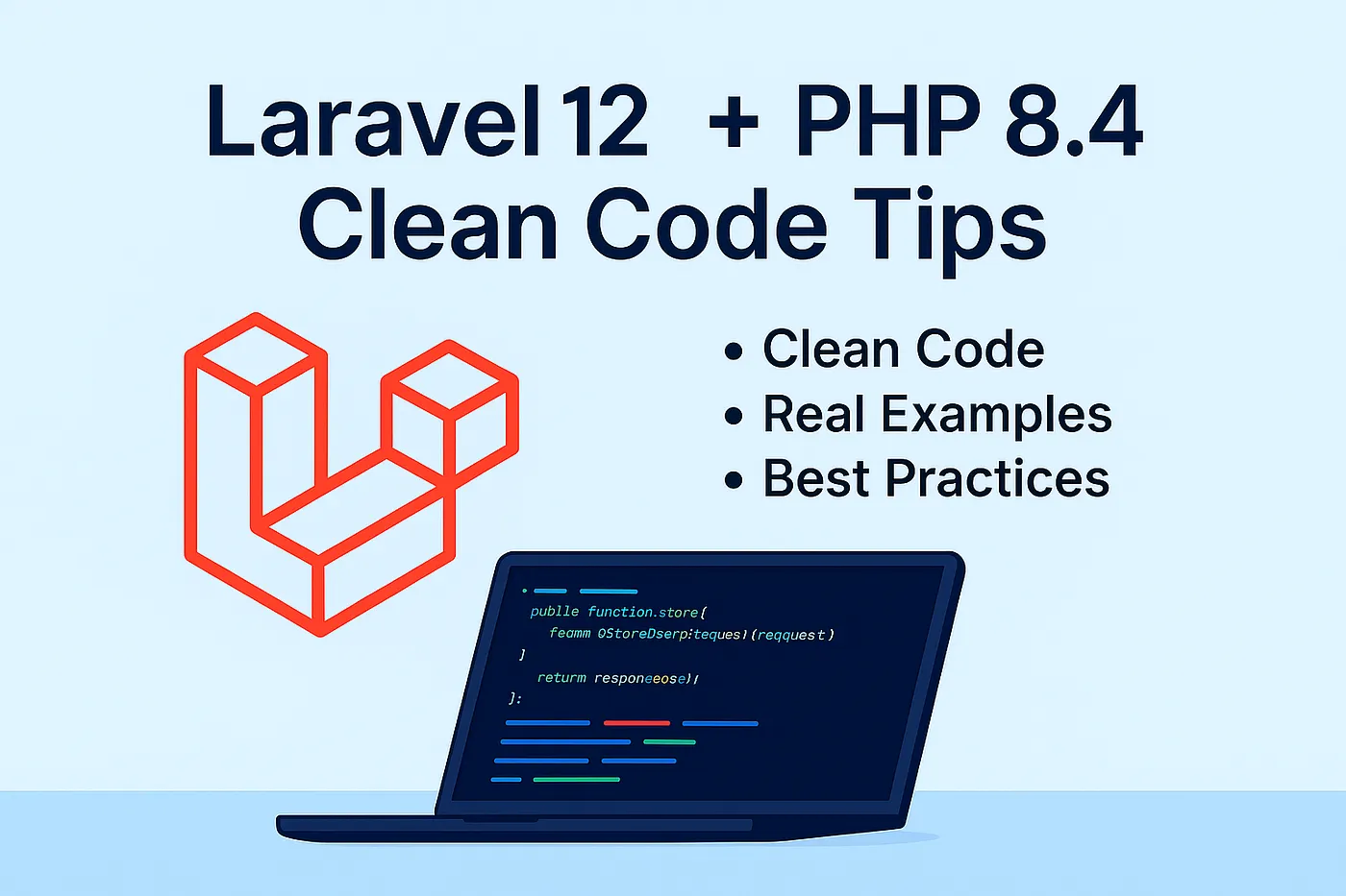 Laravel 12 + PHP 8.4 Clean Code: Real-World Refactoring Examples Every Developer Should Know