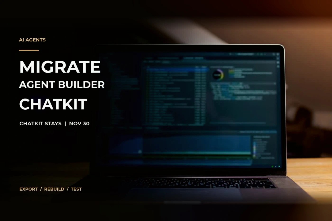 Migrate Agent Builder ChatKit Before the November Shutdown
